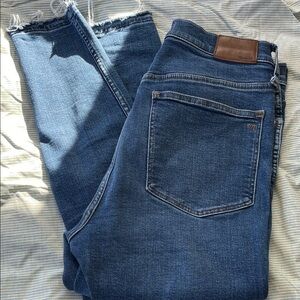 Madewell Classic Indigo Skinny Jeans